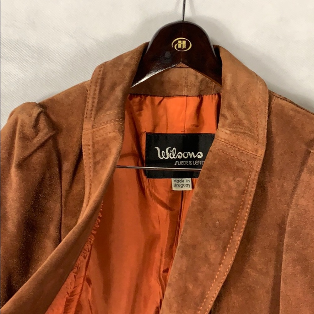 Vintage Wilsons Suede & Leather Blazer Jacket 7 - Picture 4 of 5